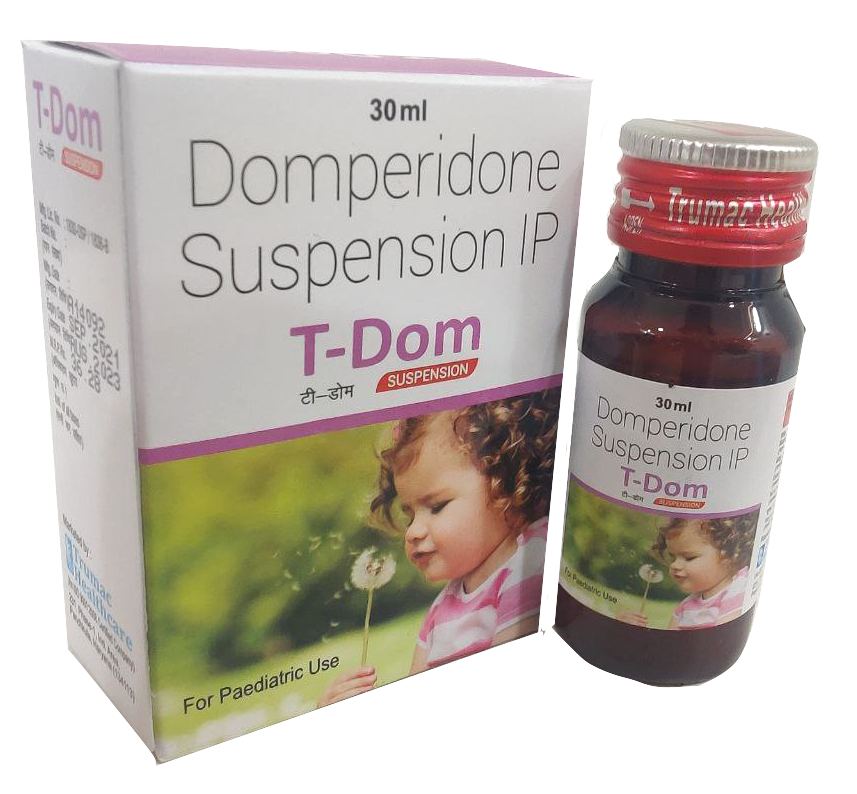 T-Dom Drops — Domperidone 1 mg per 1 ml from Trumac Healthcare PCD Pharma Franchise India