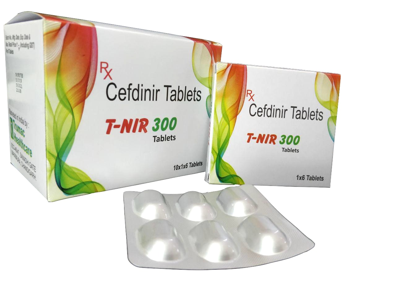 Cefdinir 300 mg Tablets Tablet — manufactured by Trumac Healthcare