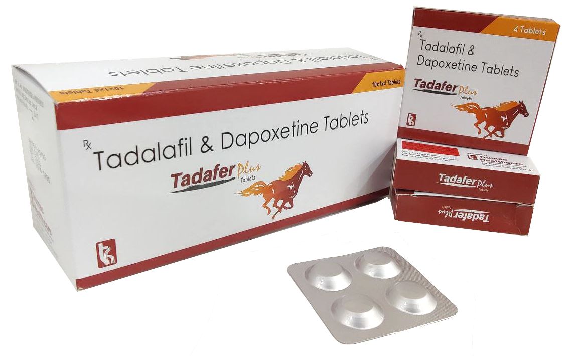 Tadalafil 10 mg + Dapoxetine 30 mg Tablets Tablet — manufactured by Trumac Healthcare