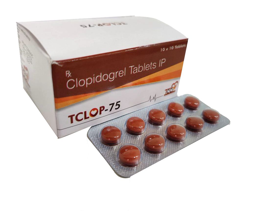 Clopidogrel 75 mg Tablet — manufactured by Trumac Healthcare