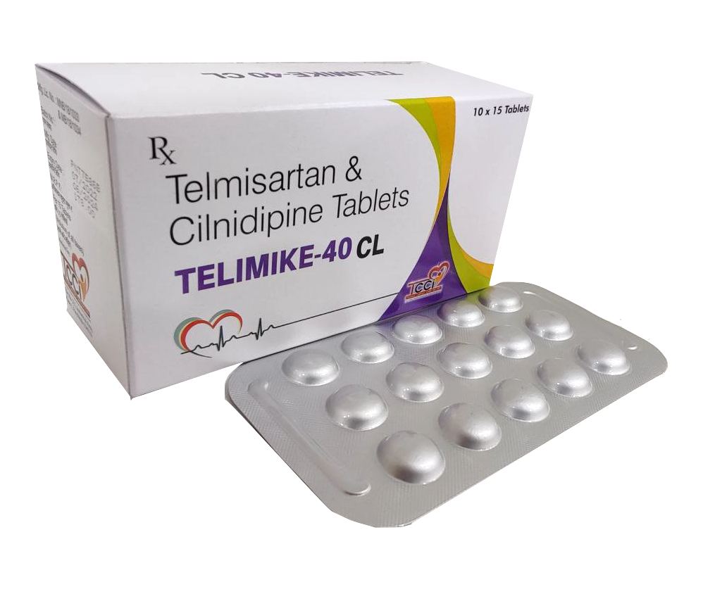 Telmisartin 40 mg + Cilnidipine 10 mg Tablet — manufactured by Trumac Healthcare