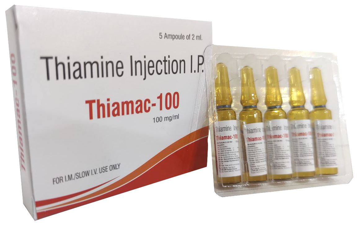 Each ml contains: Thiamine (Vit B1 100 mg) Injection — manufactured by Trumac Healthcare