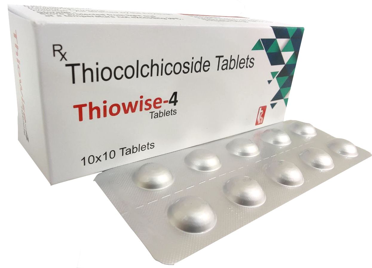 Thiowise-4 Tablet — Thiocolchicodise 4 mg from Trumac Healthcare PCD Pharma Franchise India