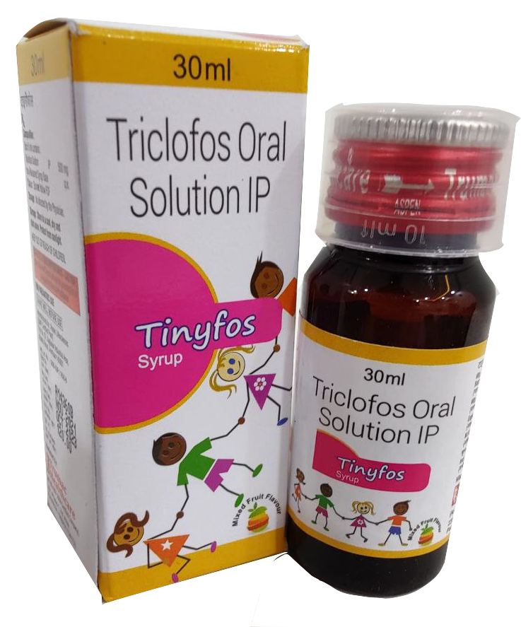 Tinyfos Suspension — Triclofos Sodium 500 mg per 5 ml from Trumac Healthcare PCD Pharma Franchise India