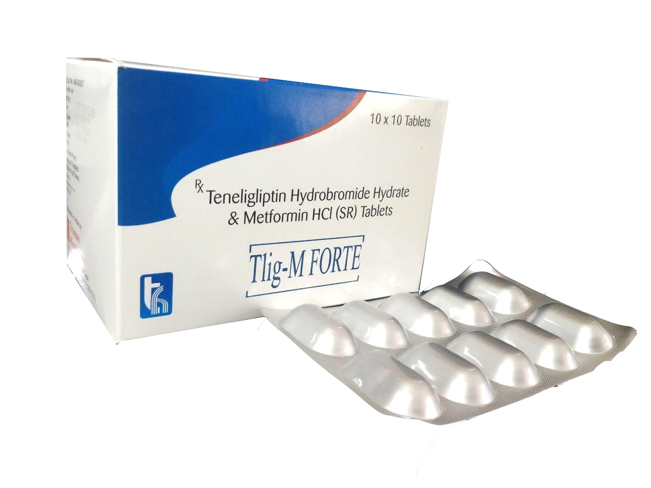 Tlig-M Forte Tablet — Teneligliptin 20 mg + Metformin 1000 mg from Trumac Healthcare PCD Pharma Franchise India