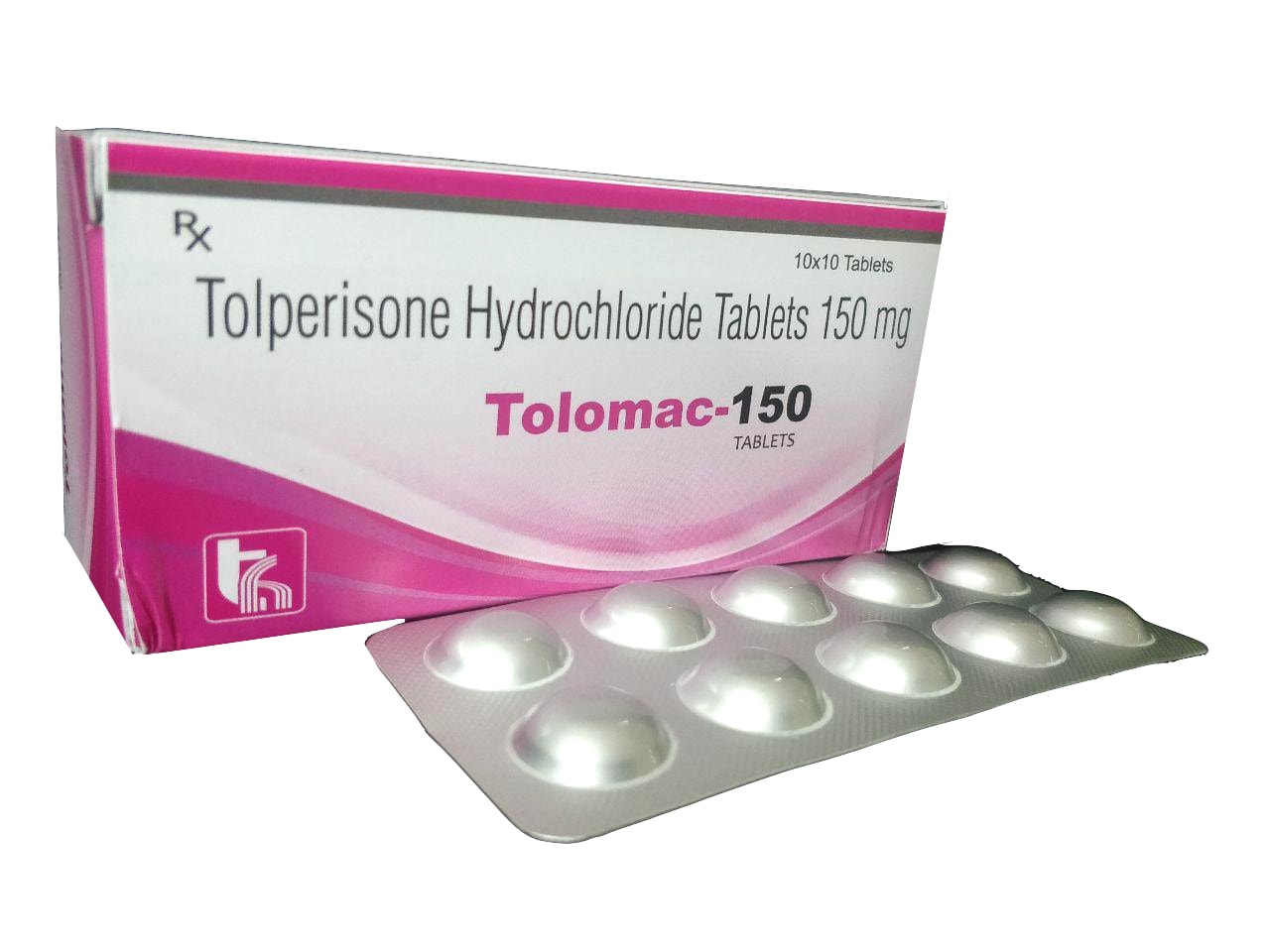 Tolperisone 150 mg Tablet — manufactured by Trumac Healthcare