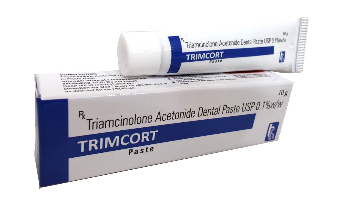 Triamcinolone Acetonide Dental Paste 0.1% Tablet — manufactured by Trumac Healthcare