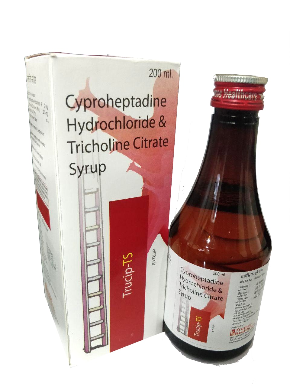 Trucip-TS Tablet — Cyproheptadine HCl 2 mg + Tricholine Citrate 275 mg + Sorbitol 70% from Trumac Healthcare PCD Pharma Franchise India