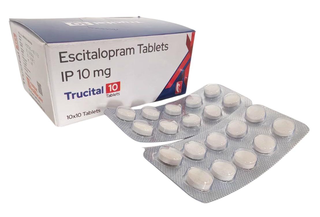 Escitalopram IP 10 mg Tablet — manufactured by Trumac Healthcare