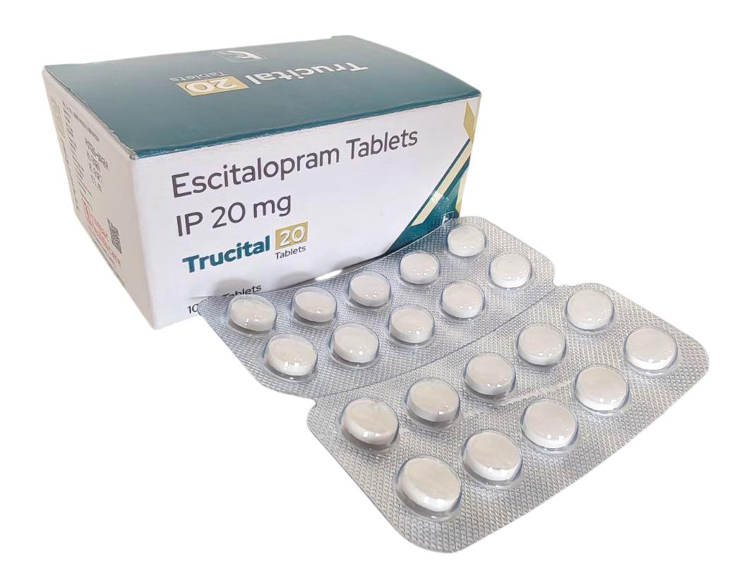 Escitalopram IP 20 mg Tablet — manufactured by Trumac Healthcare