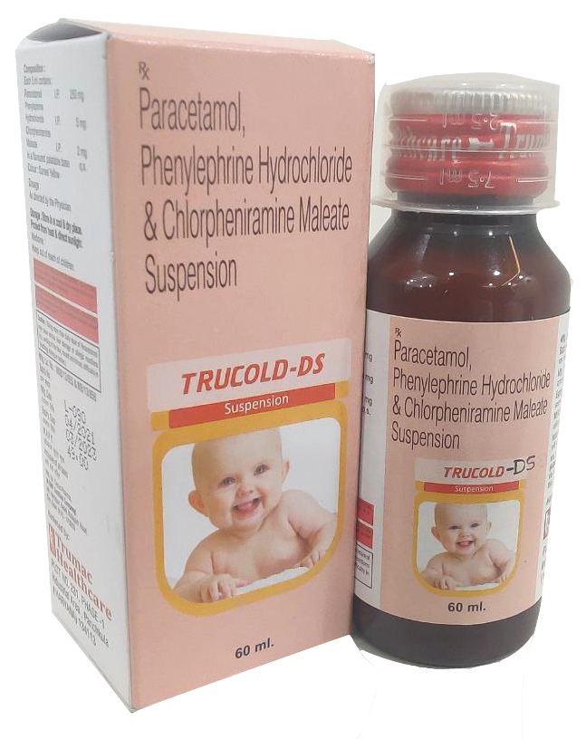 Paracetamol 250 mg + Phenylephrine 5 mg + CPM 2 mg Suspension Suspension — manufactured by Trumac Healthcare