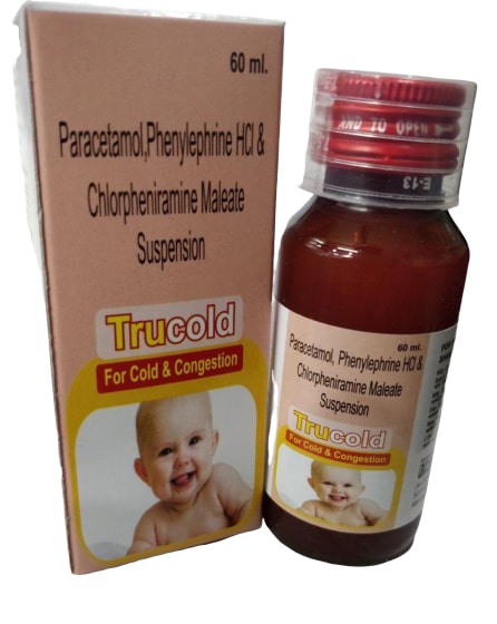 Paracetamol 125 mg + Phenylephrine HCL 2.5 mg + C.P.M 1 mg Tablet — manufactured by Trumac Healthcare