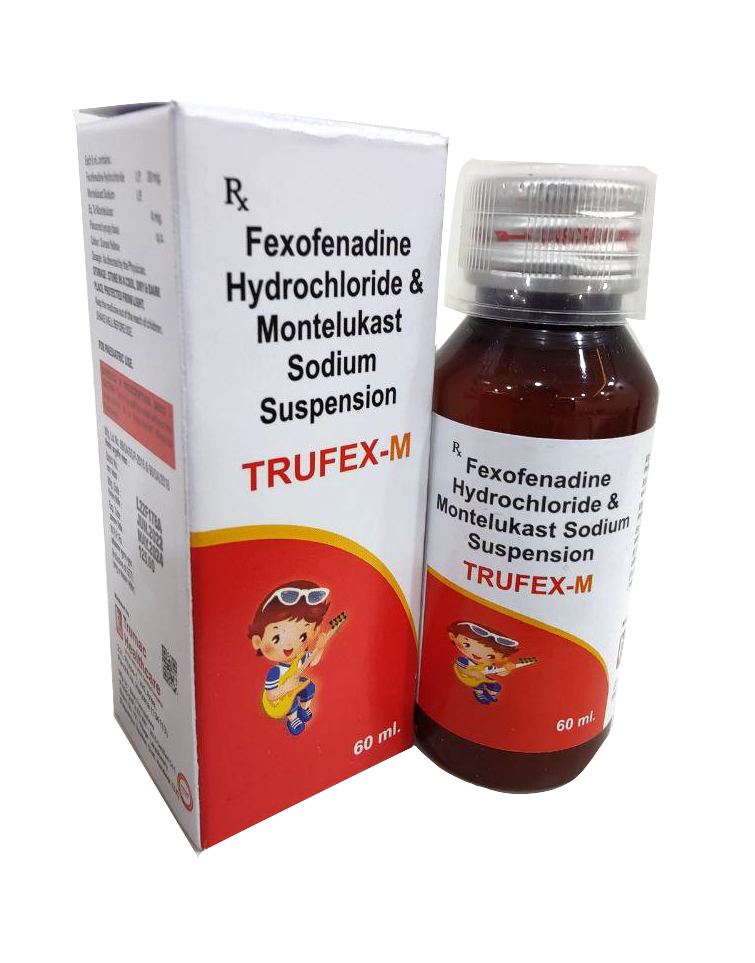 Montelukast (4 mg/5 ml) + Fexofenadine (30 mg/5 ml) Suspension — manufactured by Trumac Healthcare