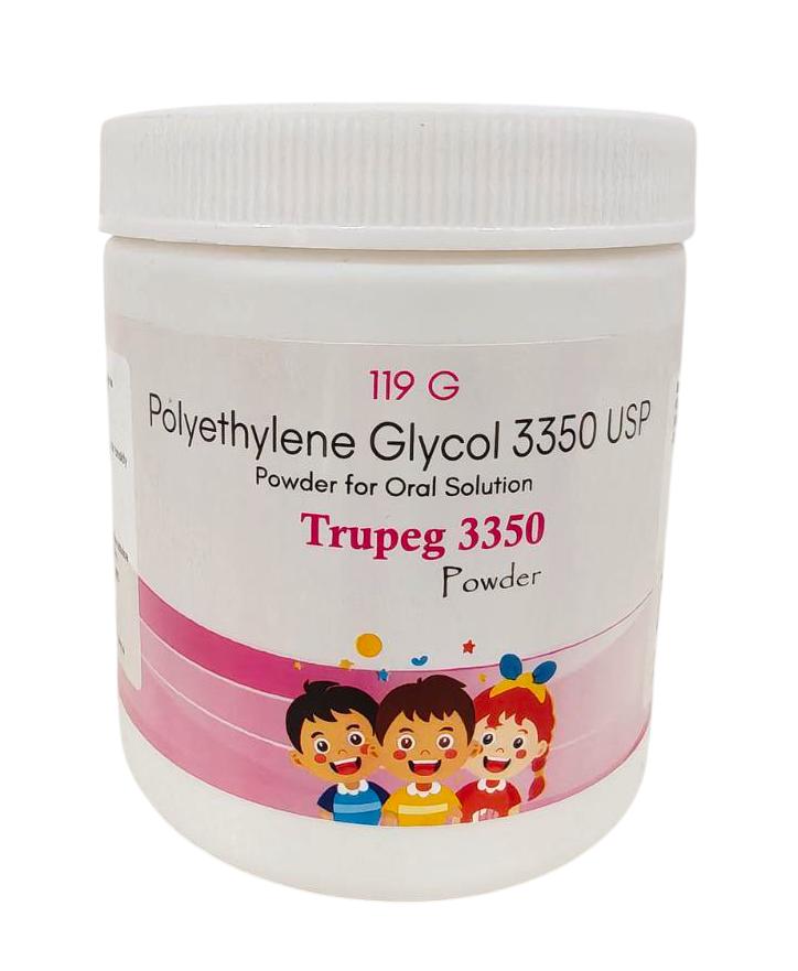 Trupeg Powder 119g — Polyethylene Glycol 3350 from Trumac Healthcare PCD Pharma Franchise India