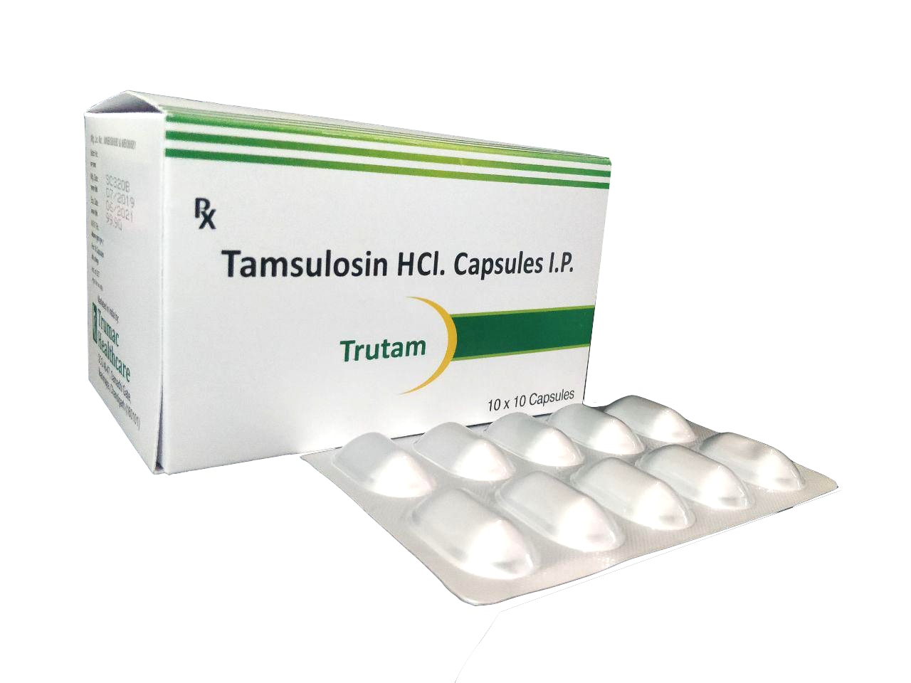 TAMSULOSIN HCL IP 0.4 MG (As Modified Release Pellets) Capsule — manufactured by Trumac Healthcare