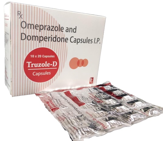 Omeprazole-20 mg + Domperidone-10 mg Tablet — manufactured by Trumac Healthcare