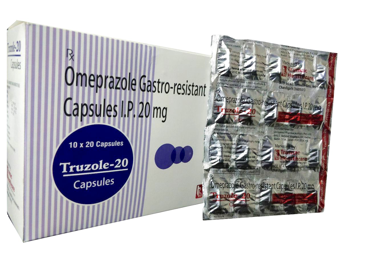 Omeprazole-20 mg Tablet — manufactured by Trumac Healthcare
