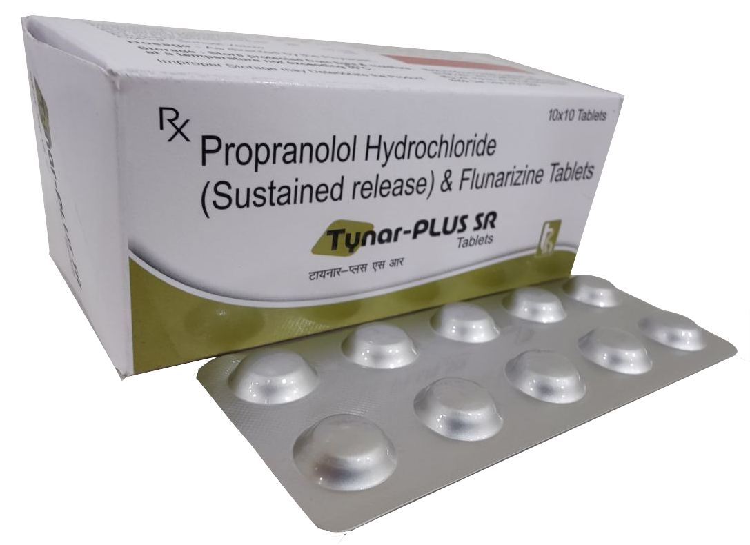 Propranolol (40 mg) + Flunarizine (10 mg) Tablet — manufactured by Trumac Healthcare