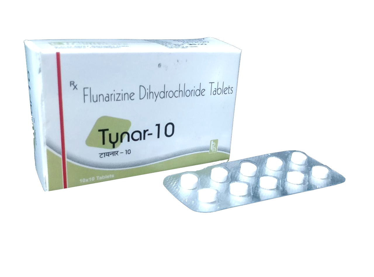 Flunarizine Hcl 10 mg Tablet — manufactured by Trumac Healthcare