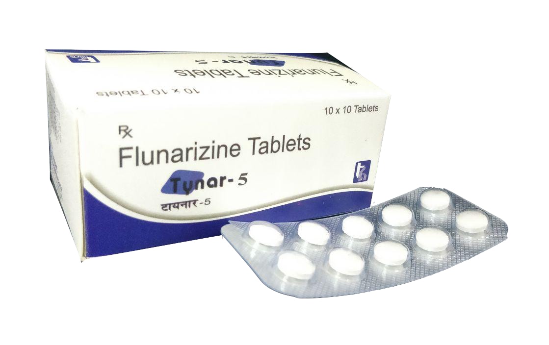 Flunarizine Hcl 5 mg Tablet — manufactured by Trumac Healthcare