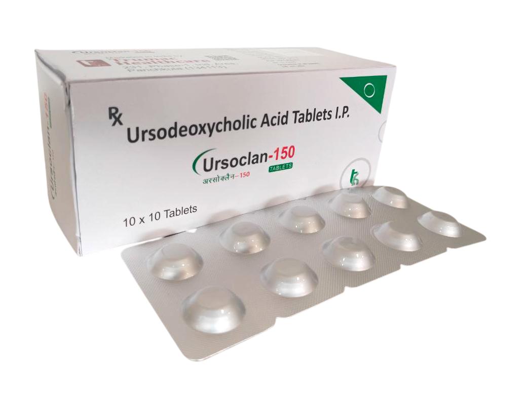 Ursodeoxycholic Acid 150 mg Tablet — manufactured by Trumac Healthcare