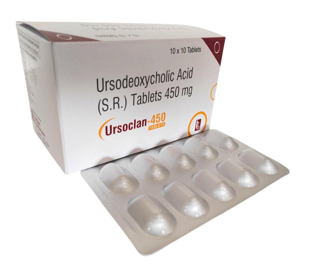 Ursodeoxycholic Acid 450 mg Sustained Release Tablet — manufactured by Trumac Healthcare