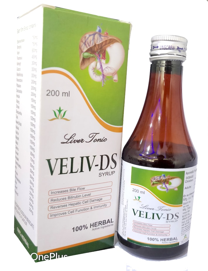 Veliv-DS 100 ml Syrup — Double-Strength Liver Herbal Blend from Trumac Healthcare PCD Pharma Franchise India