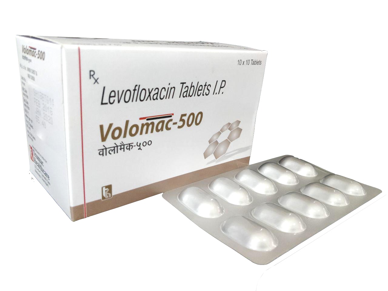 Volomac-500 Tablet — Levofloxacin Hemihydrate 500 mg from Trumac Healthcare PCD Pharma Franchise India