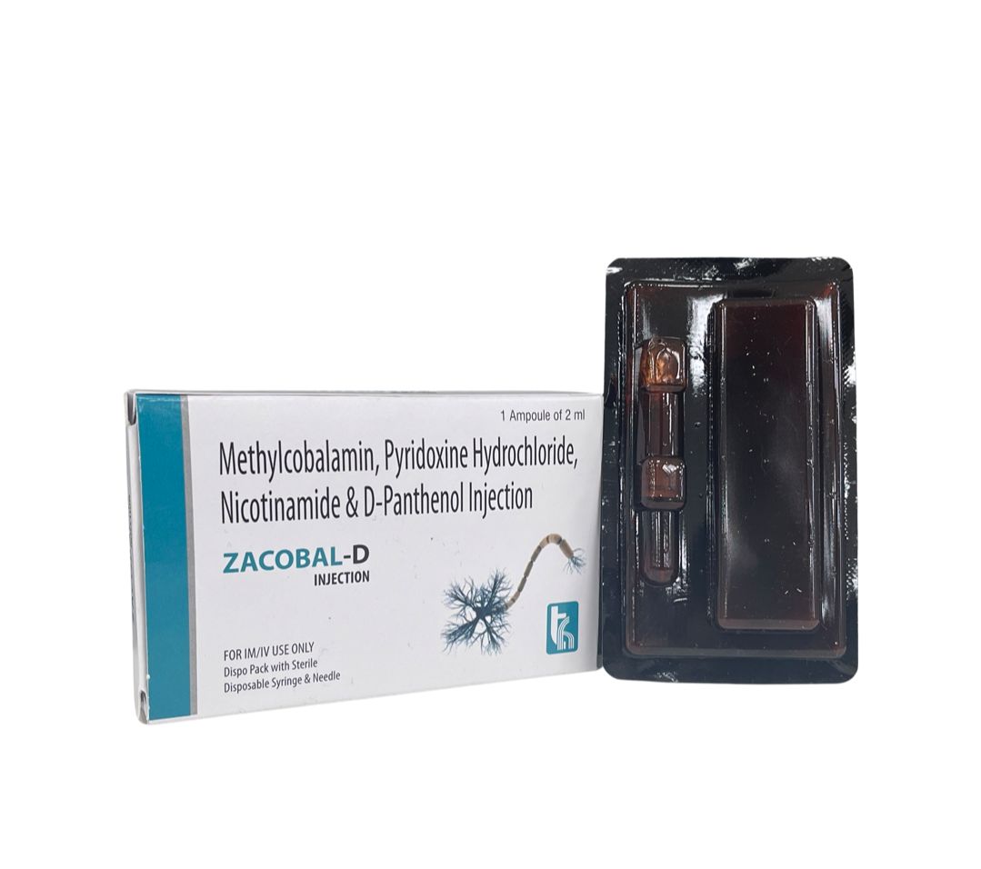 Zacobal-D Disposable Injection — Methylcobalamin 1000 mcg + Pyridoxine + Niacinamide from Trumac Healthcare PCD Pharma Franchise India