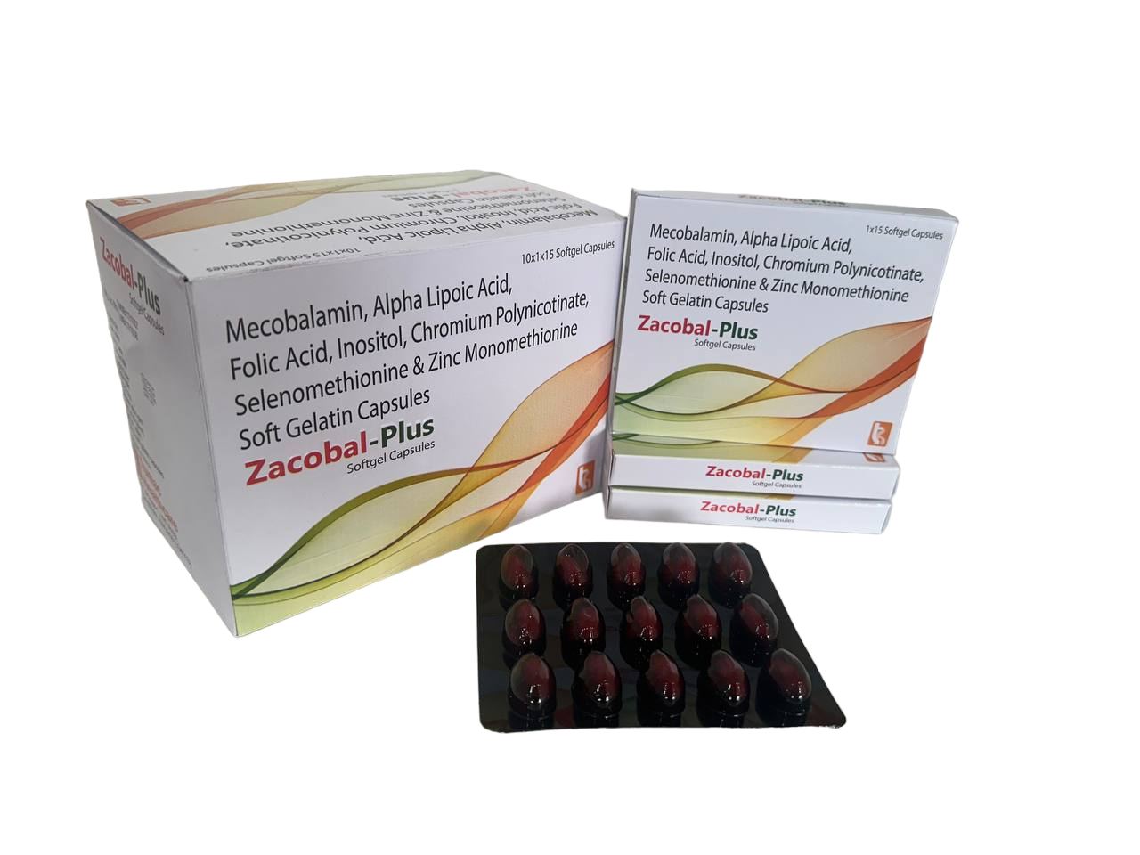 Zacobal-Plus 200 ml Syrup — Methylcobalamin 500 mcg + Vitamin Complex + Multimineral from Trumac Healthcare PCD Pharma Franchise India