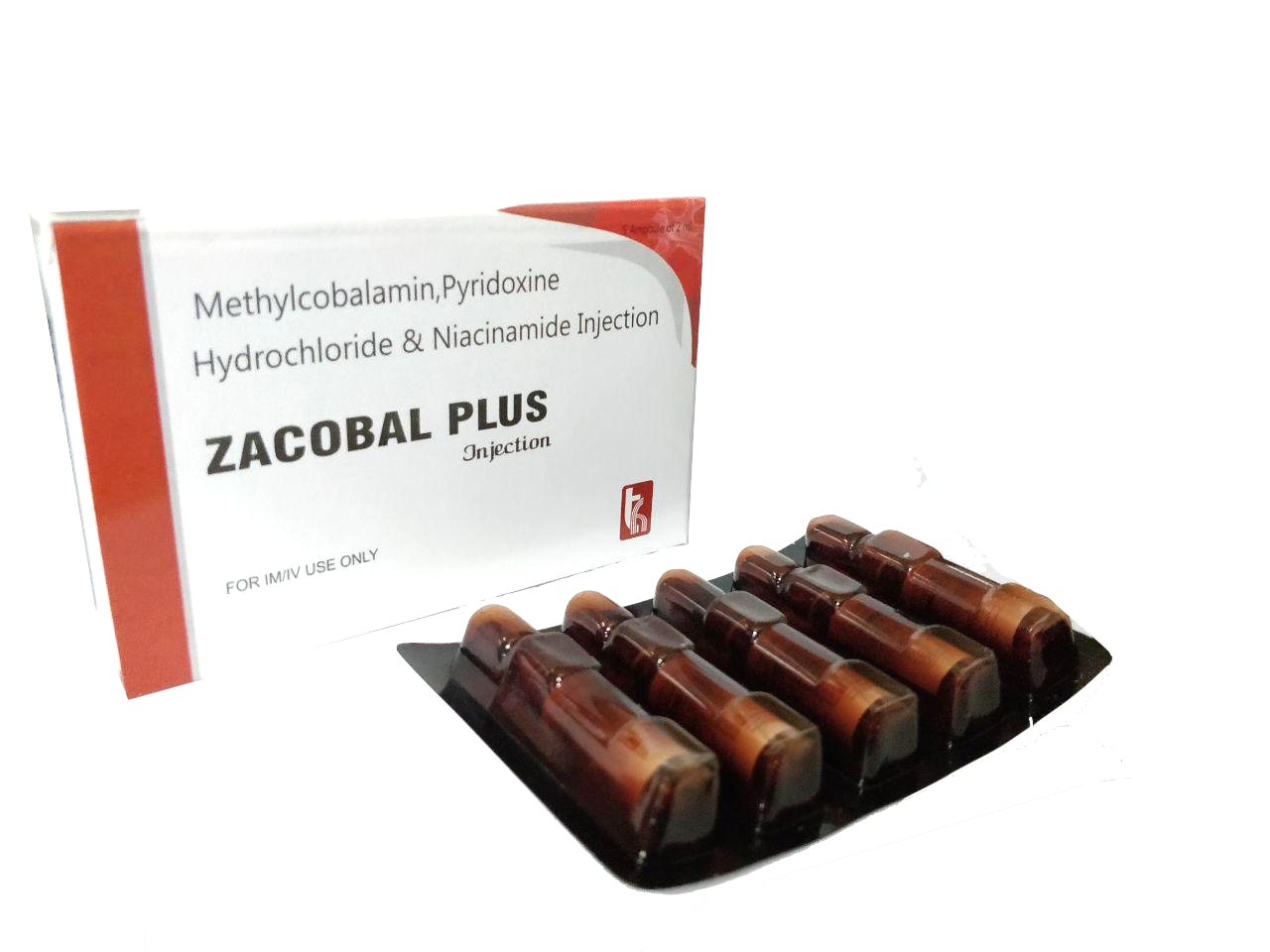 Zacobal-Plus 1000 (Blister) — Methylcobalamin 1000 mcg + Pyridoxine + Niacinamide from Trumac Healthcare PCD Pharma Franchise India