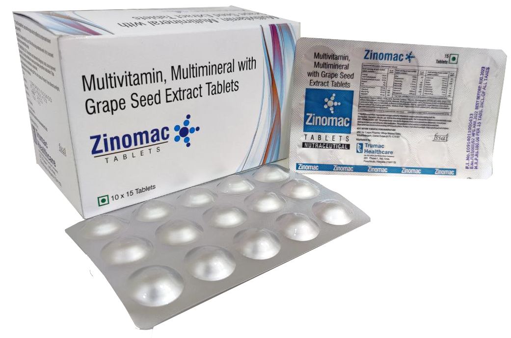 Full Composition in Pic (Same as Zincovit Tab) Tablet — manufactured by Trumac Healthcare