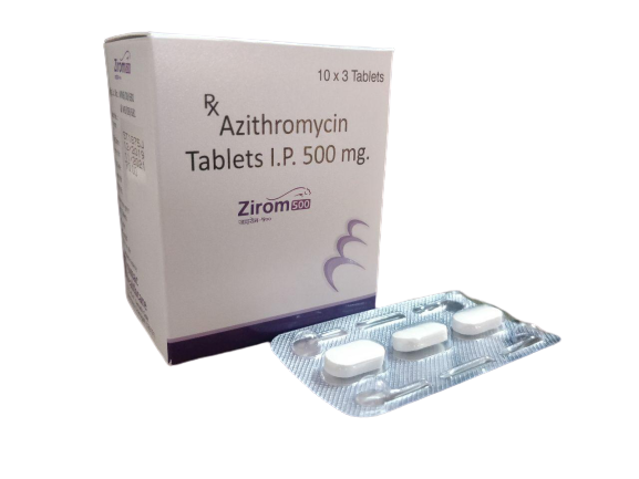 Zirom-500 Tablet (10×3)