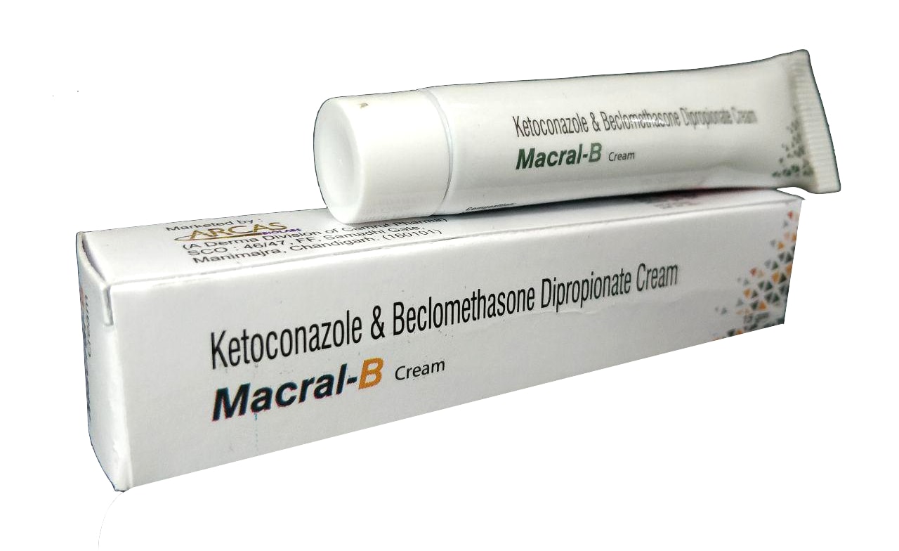 Macral-B Cream — Ketoconazole 2% + Beclomethasone 0.025% from Trumac Healthcare PCD Pharma Franchise India