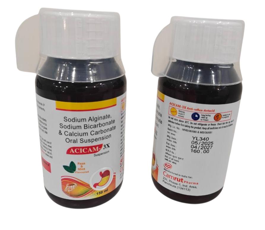 Acicam-3X (aka Gaviscon) 150 ml