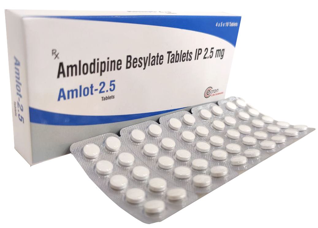 Amlodipine 2.5 mg Tablet — manufactured by Trumac Healthcare