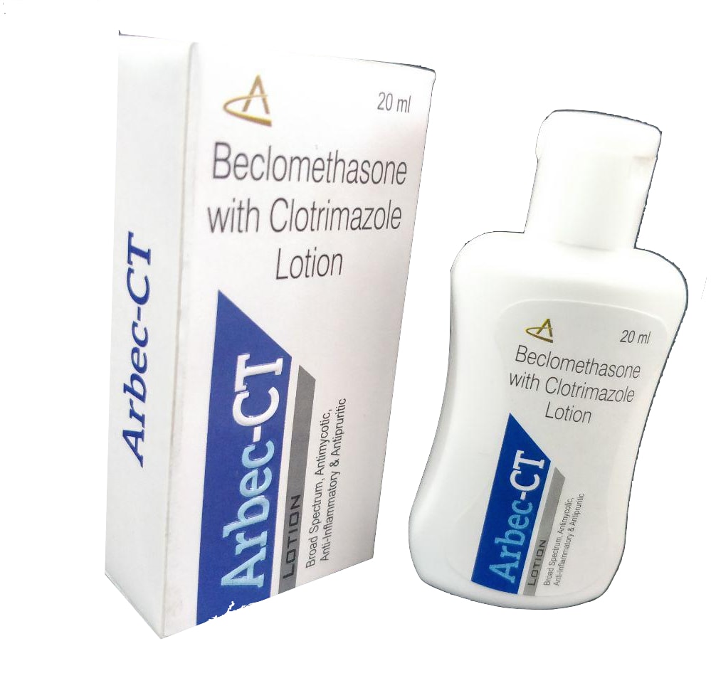 Beclometasone (0.025%w/v) + Clotrimazole (1%w/v) Lotion — manufactured by Trumac Healthcare