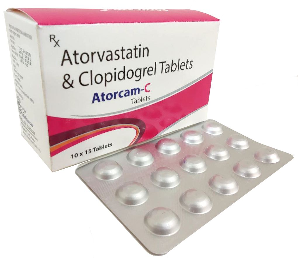ATORVASTATIN 10 MG + CLOPIDOGREL 75 MG Tablet — manufactured by Trumac Healthcare