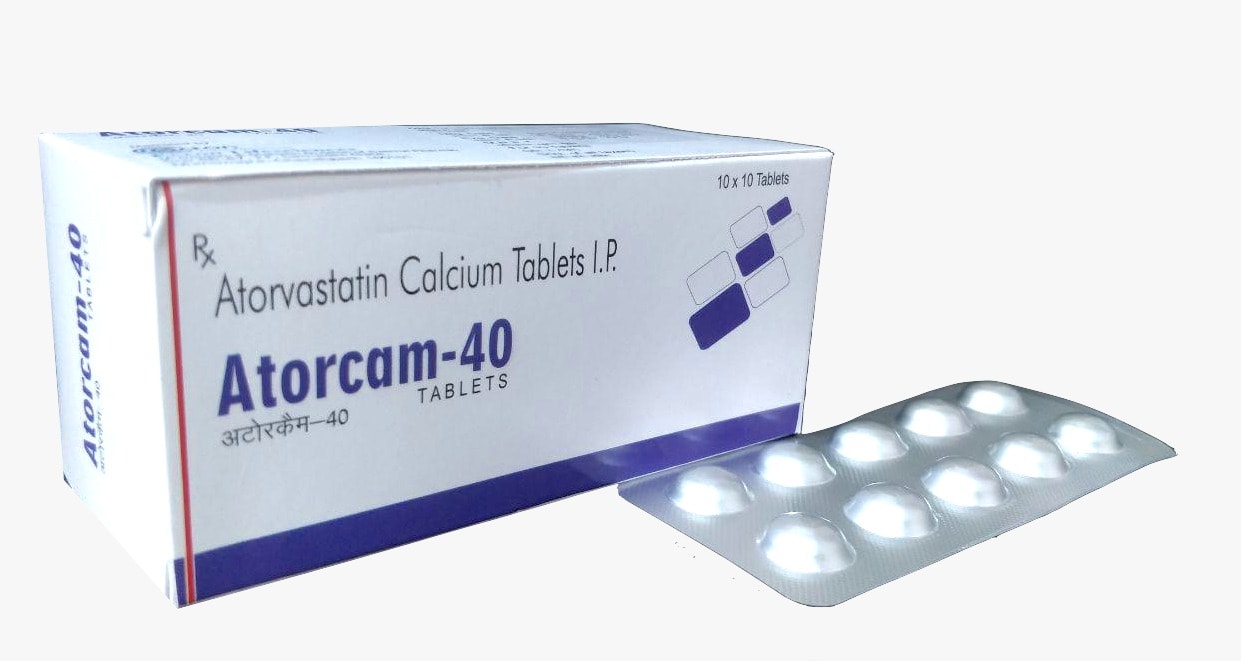 Atorvastatin Calcium 40 mg Tablet — manufactured by Trumac Healthcare