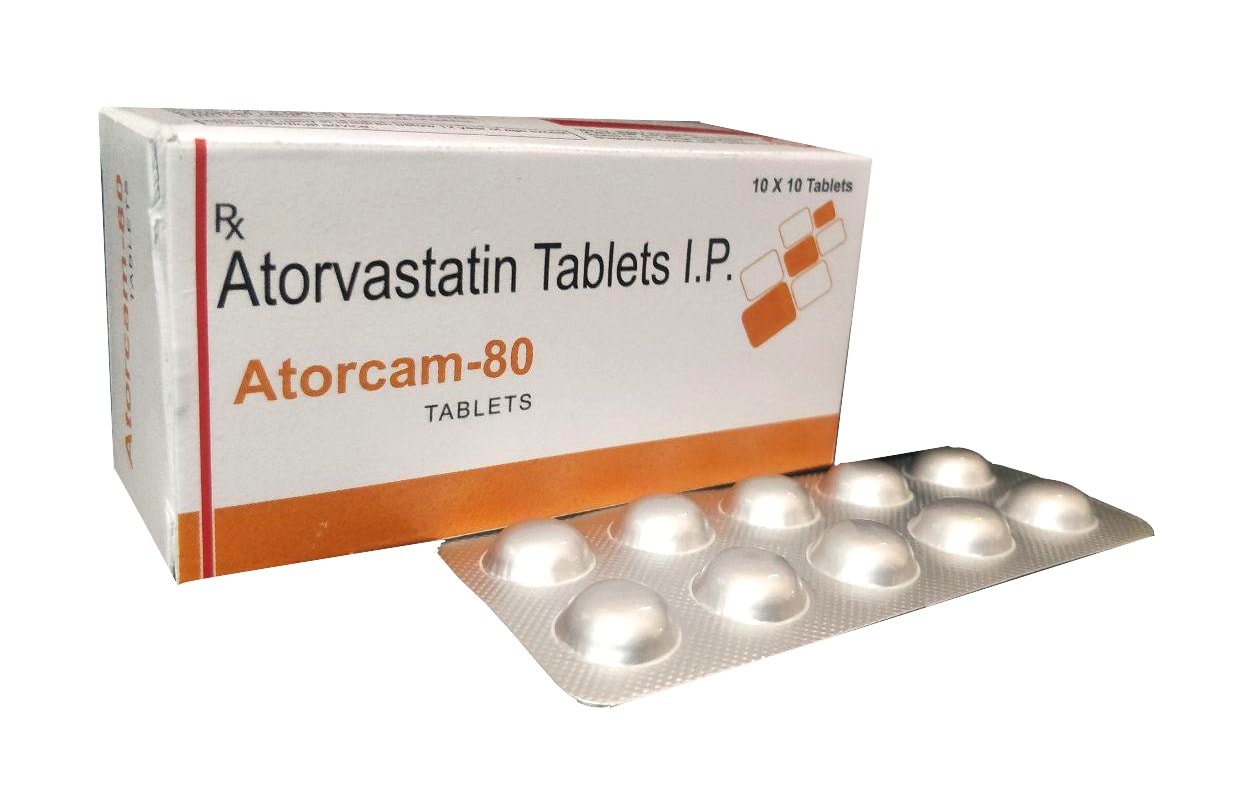 Atorvastatin Calcium 80 mg Tablet — manufactured by Trumac Healthcare