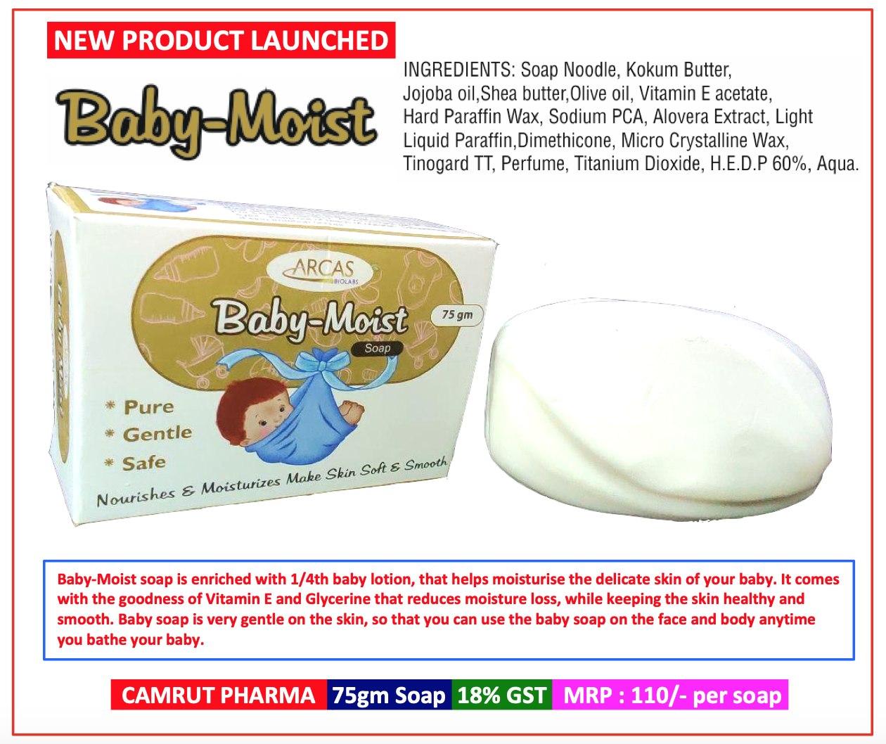 Baby Soap (Composition in Pic) Soap — manufactured by Trumac Healthcare