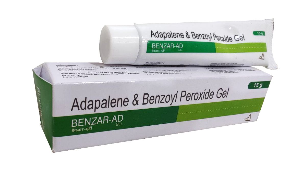 Benzyl Peroxide 2.5% w/w + Adapalene (0.1% w/w) Gel Gel — manufactured by Trumac Healthcare