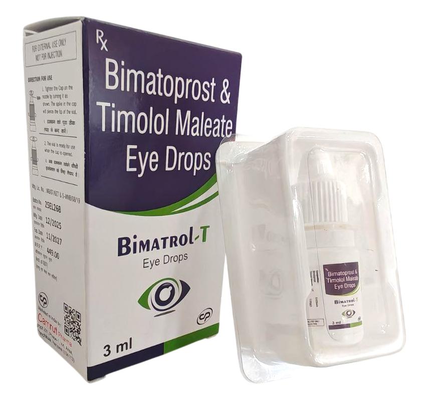 Bimatoprost (0.3 mg/ml) + Timolol (5 mg/ml) Eye Drops — manufactured by Trumac Healthcare