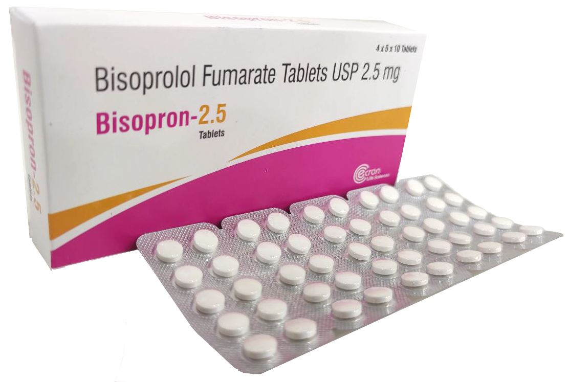 Bisoprolol 2.5 Mg Tablet — manufactured by Trumac Healthcare