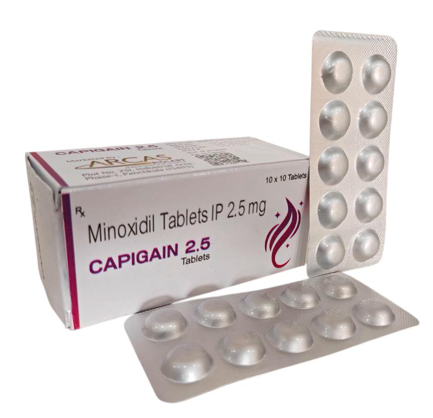 Minoxidil 2.5 mg Tab Tablet — manufactured by Trumac Healthcare