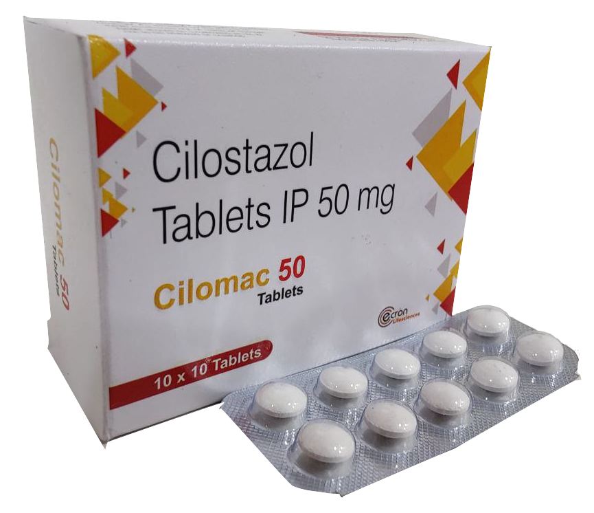 Cilomac-50 Tablet — Cilostazol 50 mg from Trumac Healthcare PCD Pharma Franchise India