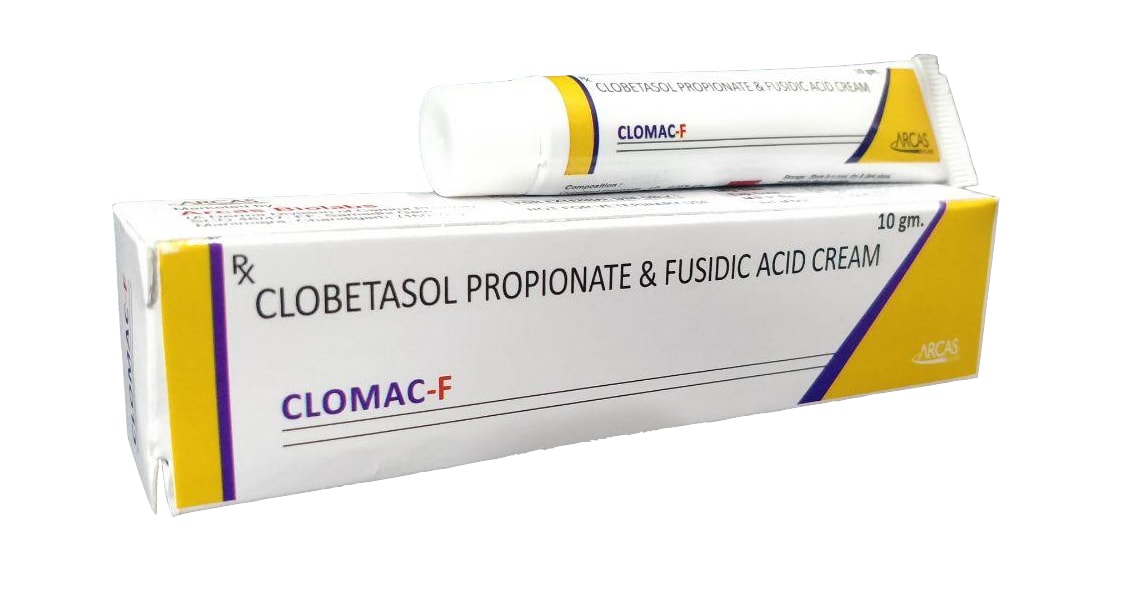 Fusidic Acid IP 2% w/w + Clobetasol Propionate 0.05% w/w Tablet — manufactured by Trumac Healthcare