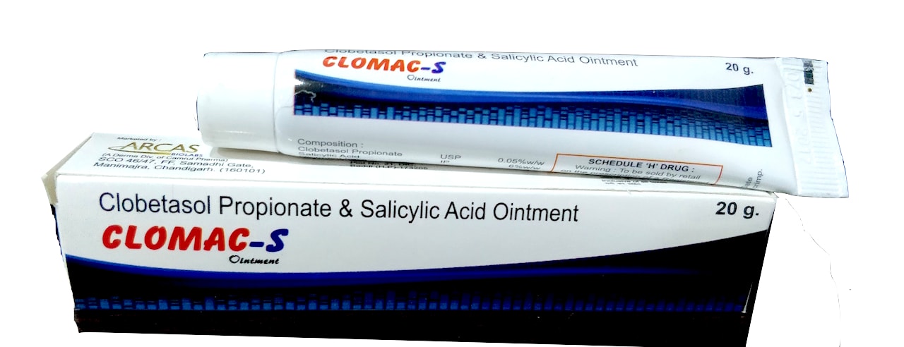 Clobetasol Propionate 0.05% + Salicyclic Acid 6% (Ointment) Ointment — manufactured by Trumac Healthcare