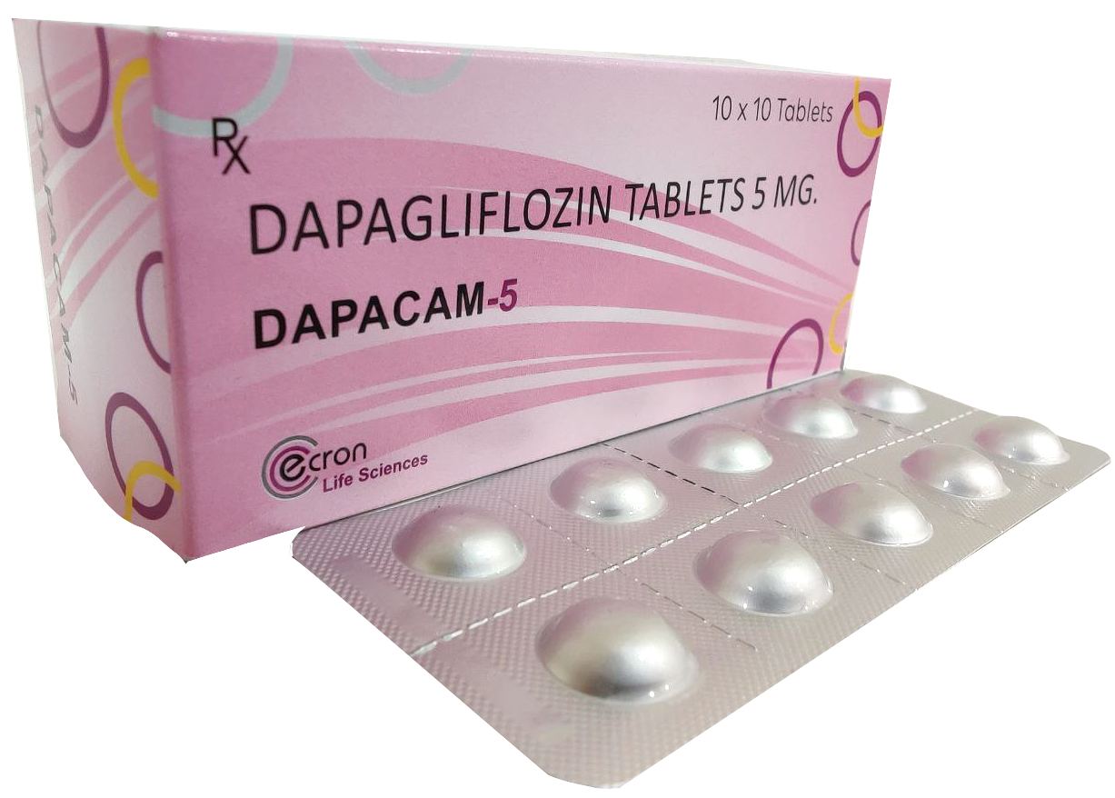 Dapacam-5 Tablet — Dapagliflozin 5 mg from Trumac Healthcare PCD Pharma Franchise India