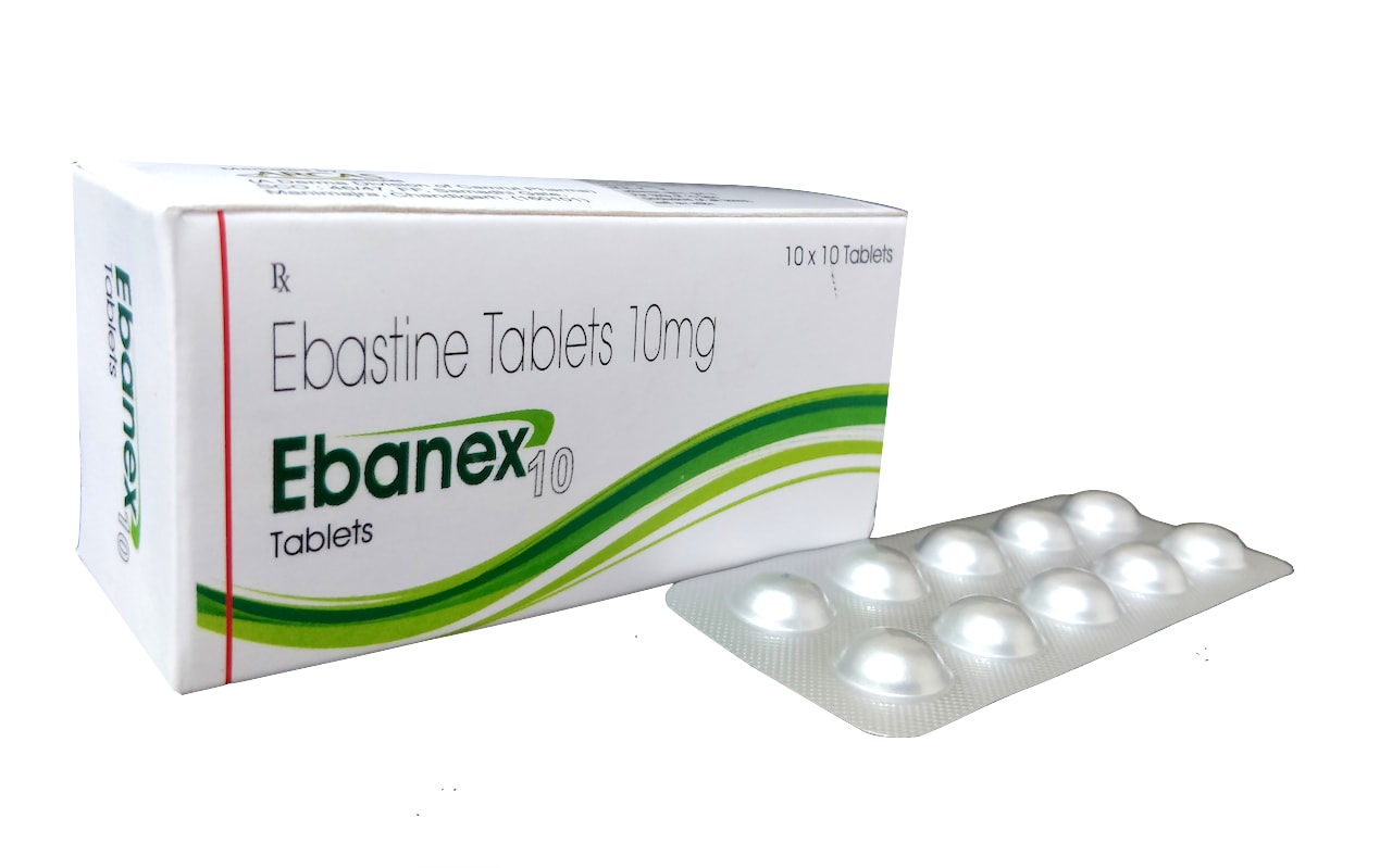 Ebanex-10 Tablet — Ebastine 10 mg from Trumac Healthcare PCD Pharma Franchise India